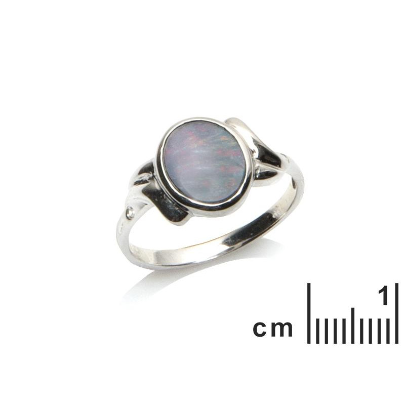 Anello opale blu, per raccontare storie di mare — foto 2