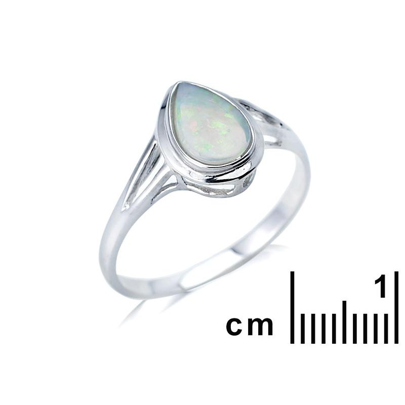 Anello opale bianco, per affacciarti sulla natura — foto 2