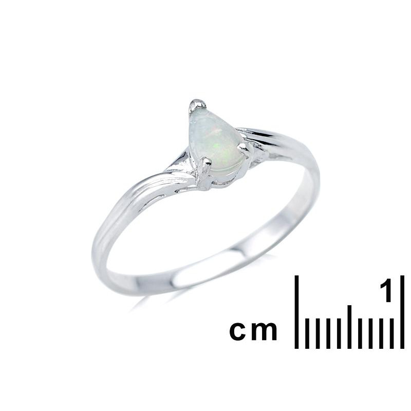 Anello opale bianco, per perpetuare l'essenza australiana — foto 2