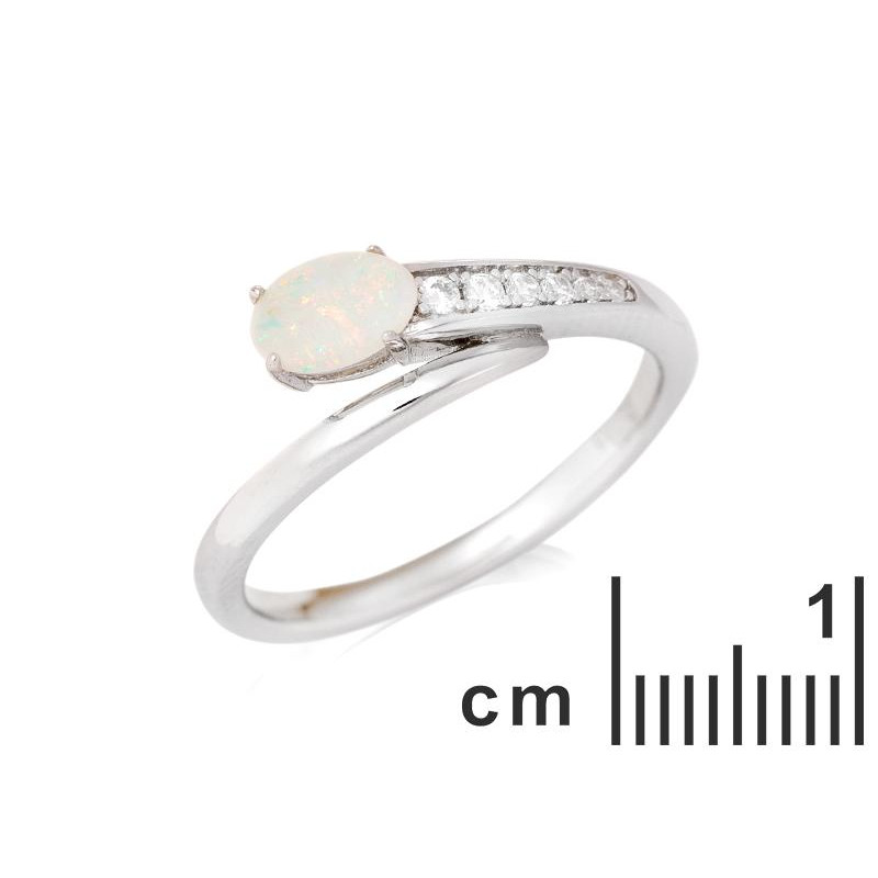 Anello opale e zirconio, per sorridere sempre — foto 2