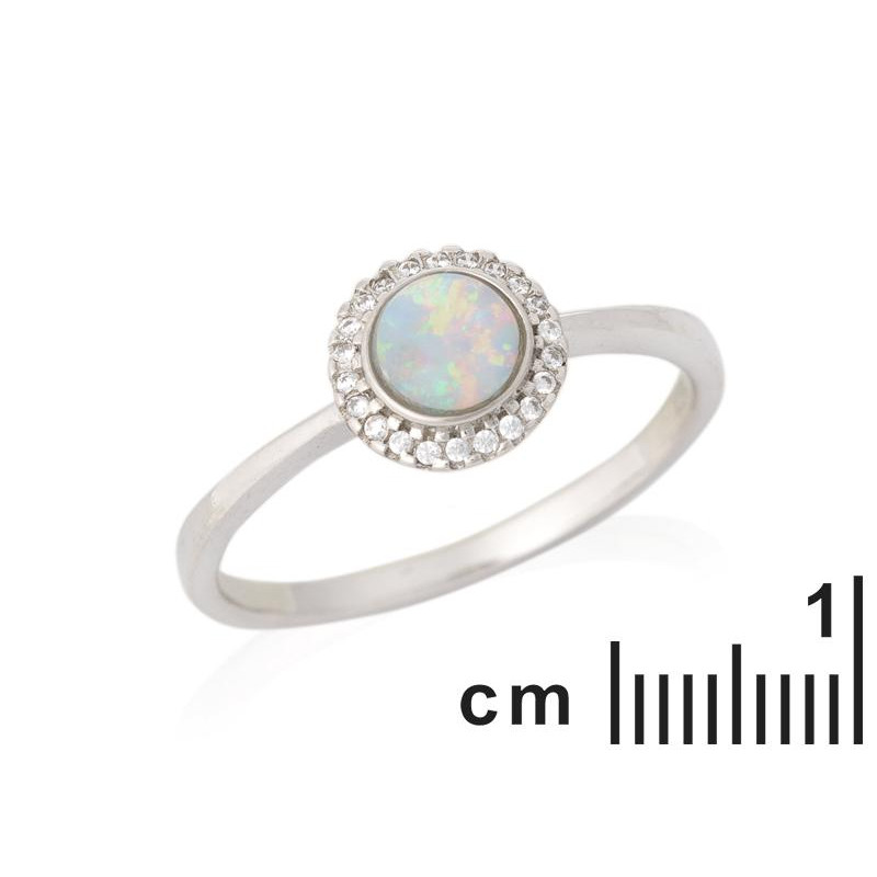 Anello opale e zirconio, per illuminare il tuo cammino — foto 2