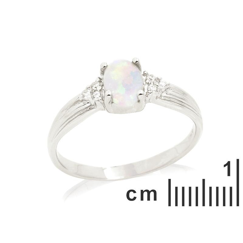 Anello opale bianco australiano, per rivelare la tua essenza — foto 2