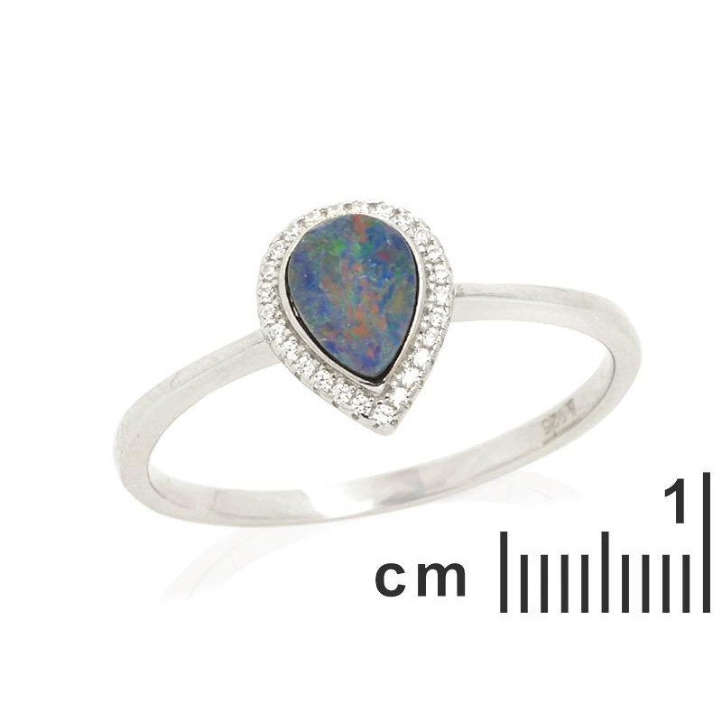 Anello opale blu, per custodire le tue stelle — foto 2
