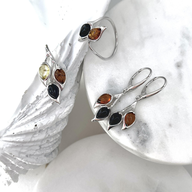 Anello ambra multicolore, per preservare i momenti — foto 3
