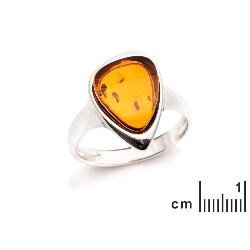 Anello ambra cognac, per tenere accesi i tuoi ricordi — foto 2