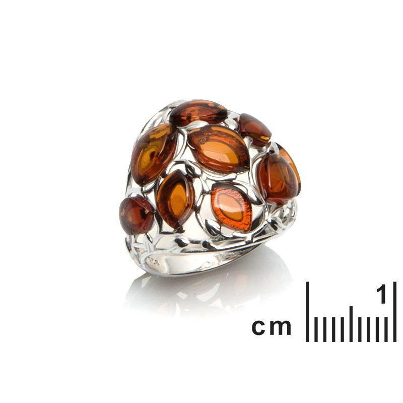 Anello ambra cognac, per portare il mare nella vita — foto 2