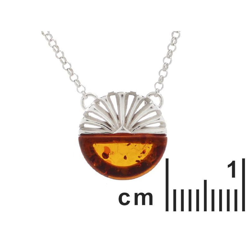 Collana Ambra Cognac, Per Portare Con Te Un'Intenzione — foto 2