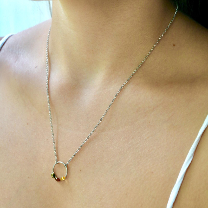 Collana ambra multicolore, per trasmettere le tue storie — foto 3