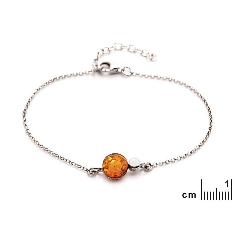 Bracciale ambra cognac, per custodire i tuoi ricordi — foto 2