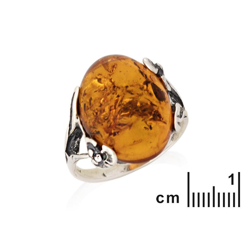 Anello ambra cognac, per evocare i tuoi sogni antichi — foto 2