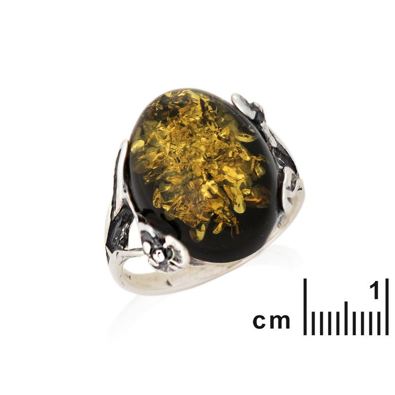 Anello ambra verde, per raccogliere i tuoi sogni — foto 2