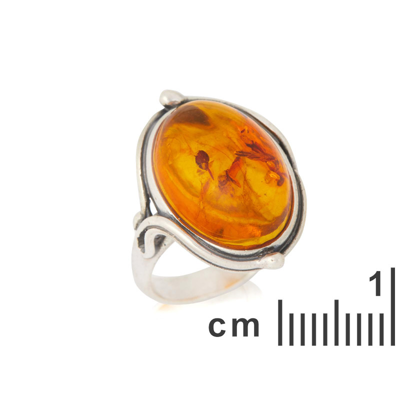 Anello ambra cognac, per evocare il passato — foto 2