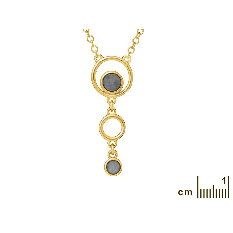Collana opale blu, per raccontare storie — foto 2