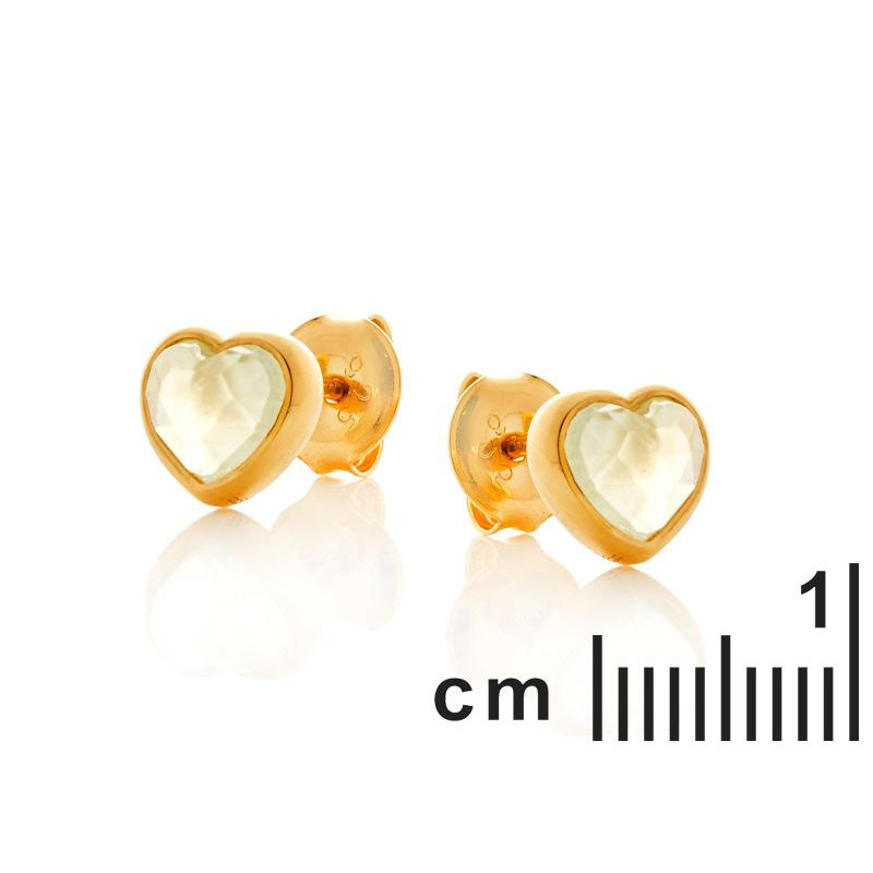 Orecchini cuore verdi, per accogliere l'amore — foto 2
