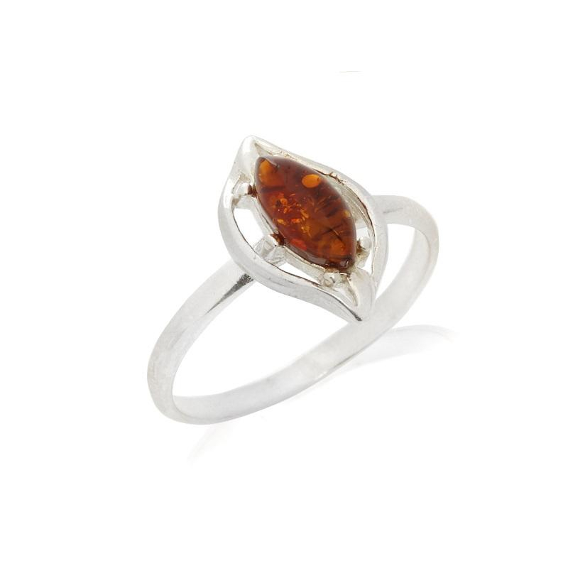 Anello ambra cognac, per ricordare i luoghi dei sogni — foto 1