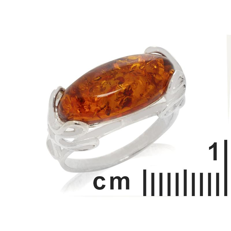 Anello ambra cognac, per conservare i ricordi — foto 2