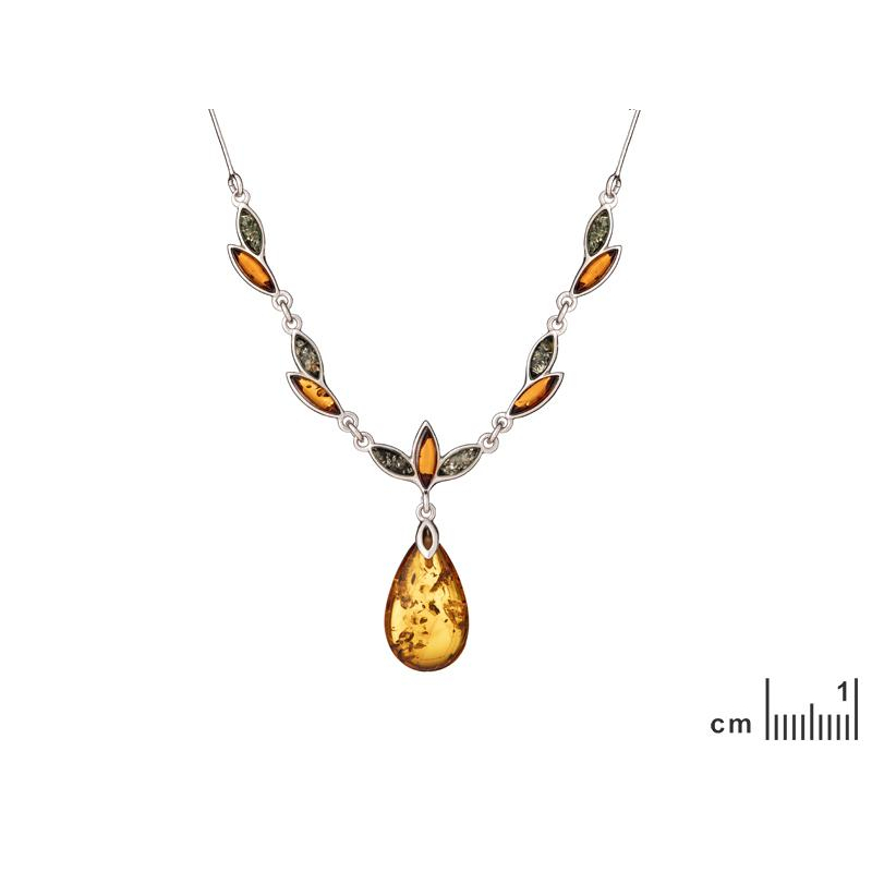 Collana ambra multicolore, per portare l'essenza del mare — foto 2