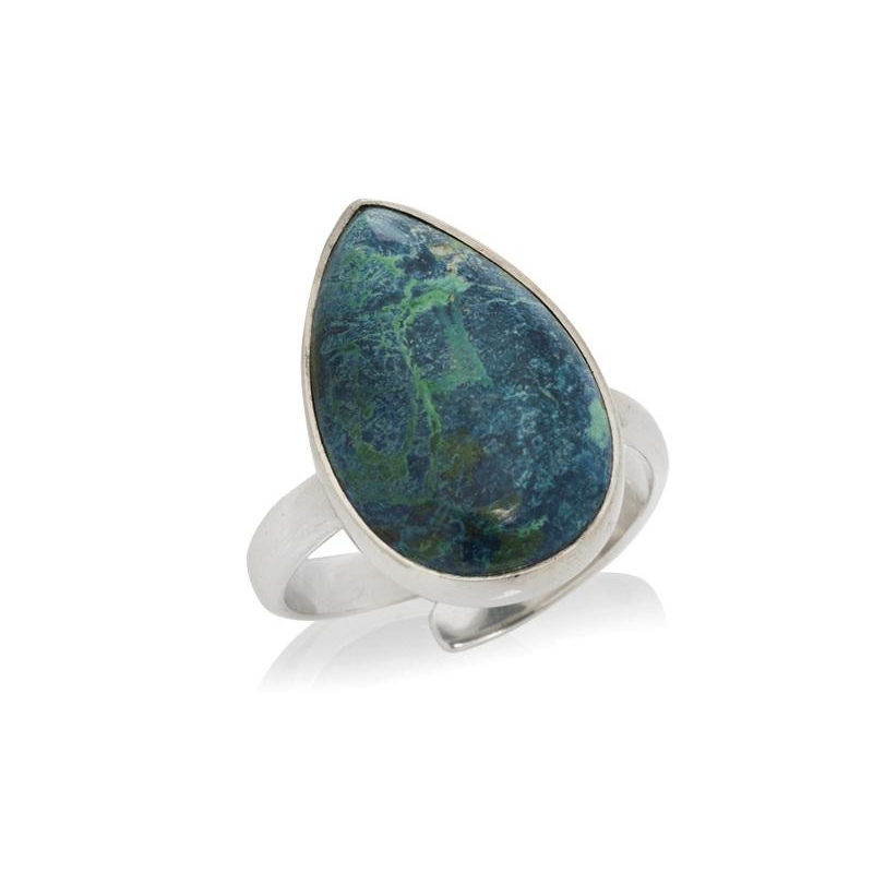 Anello Shattuckite Blu, Per Portare Con Te Un Intenzione — foto 1