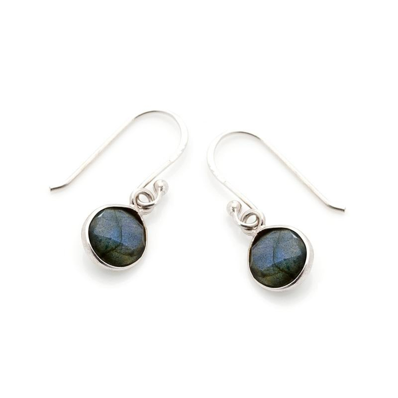 Orecchini multicolore labradorite, per evocare le tue radici naturale — foto 1