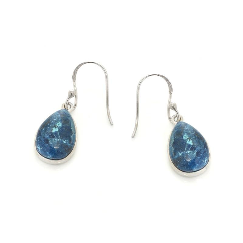 Orecchini Shattuckite Blu, Per portare il mistero — foto 1