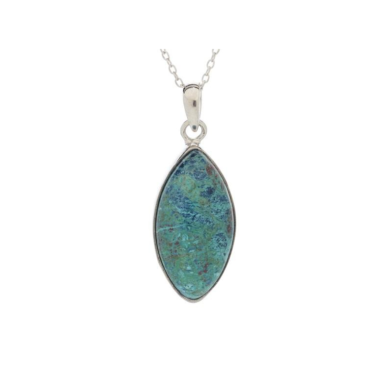 Ciondolo Shattuckite Blu, Ricordo Eternale — foto 1