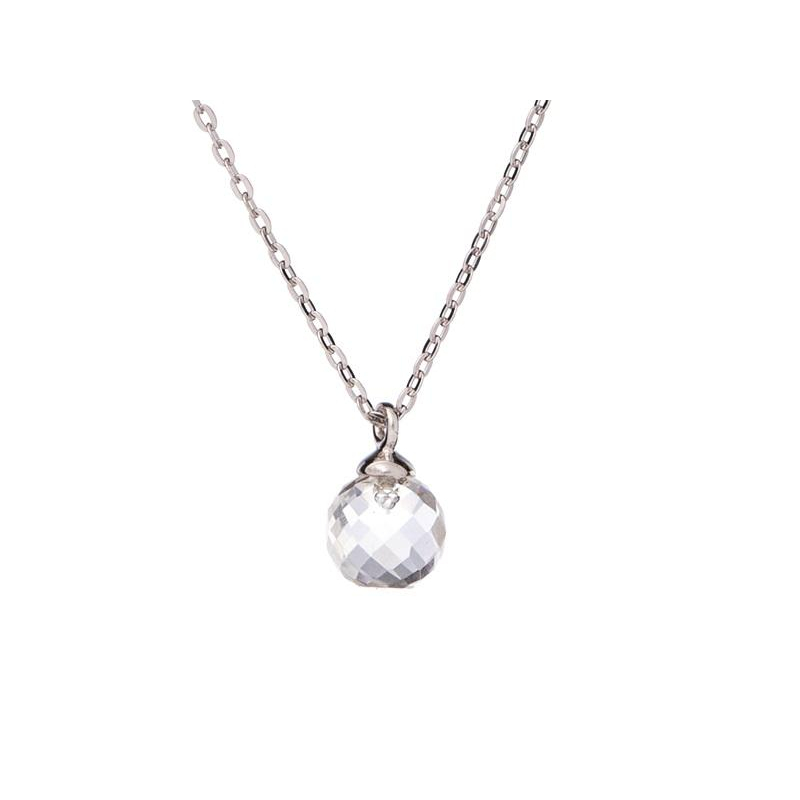 Collana sfera cristallo rocca, per regalarle il tuo destino — foto 1