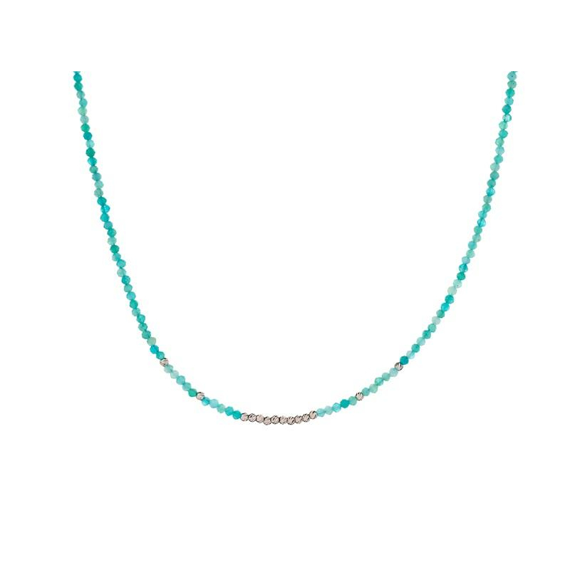Collana amazzonite blu, per evocare l'oceano — foto 1