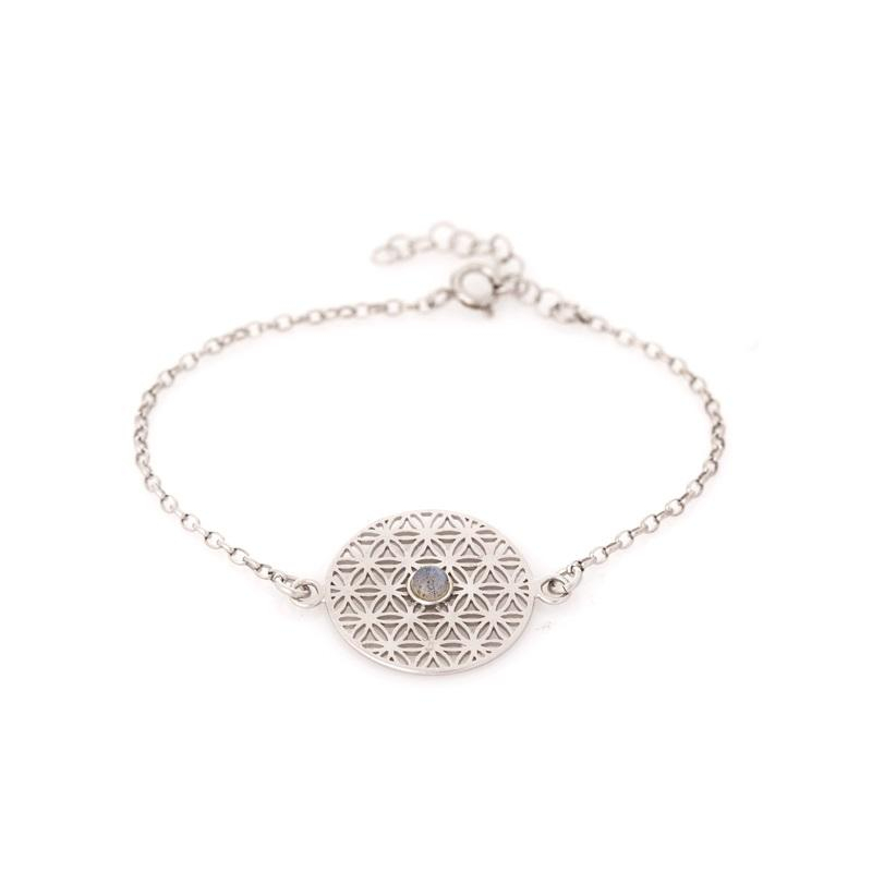 Bracciale fiore della vita multicolore, per risvegliare l'essenza interna — foto 1