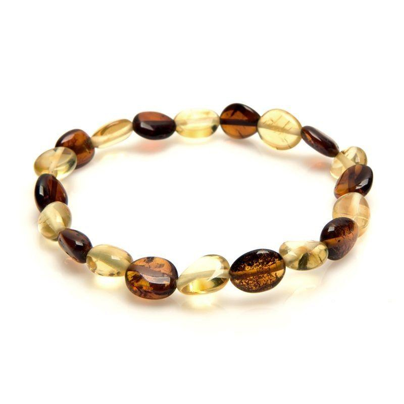 Bracciale ambra multicolore, per custodire i tuoi ricordi — foto 1
