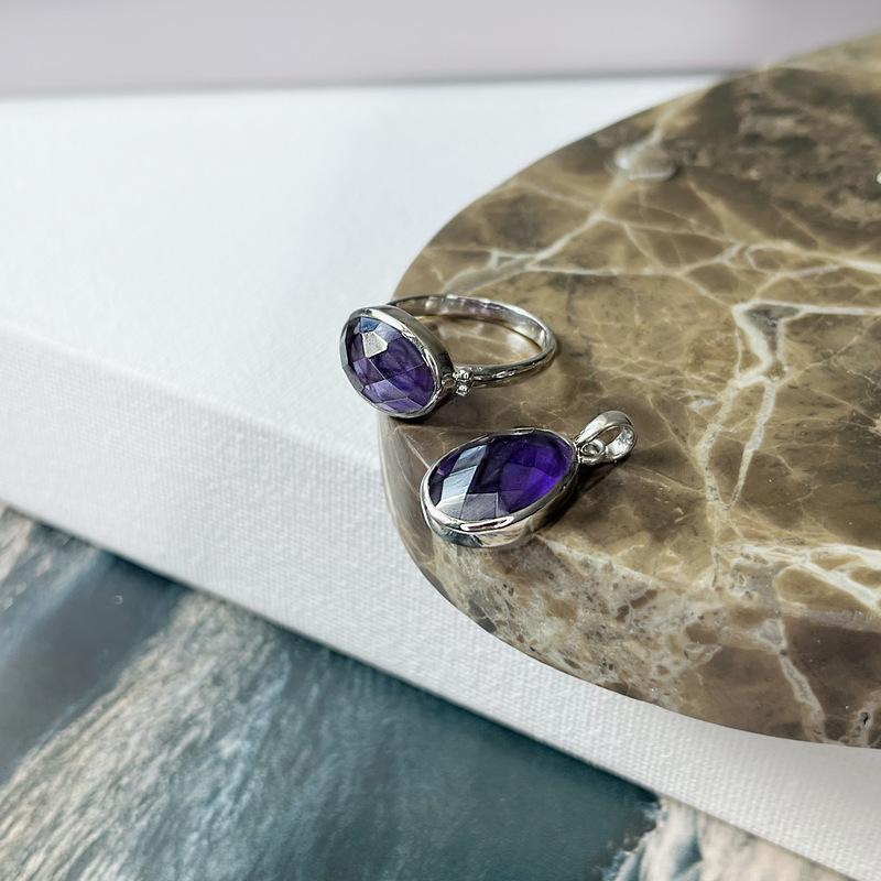 Anello ametista viola, per incarnare la passione — foto 3