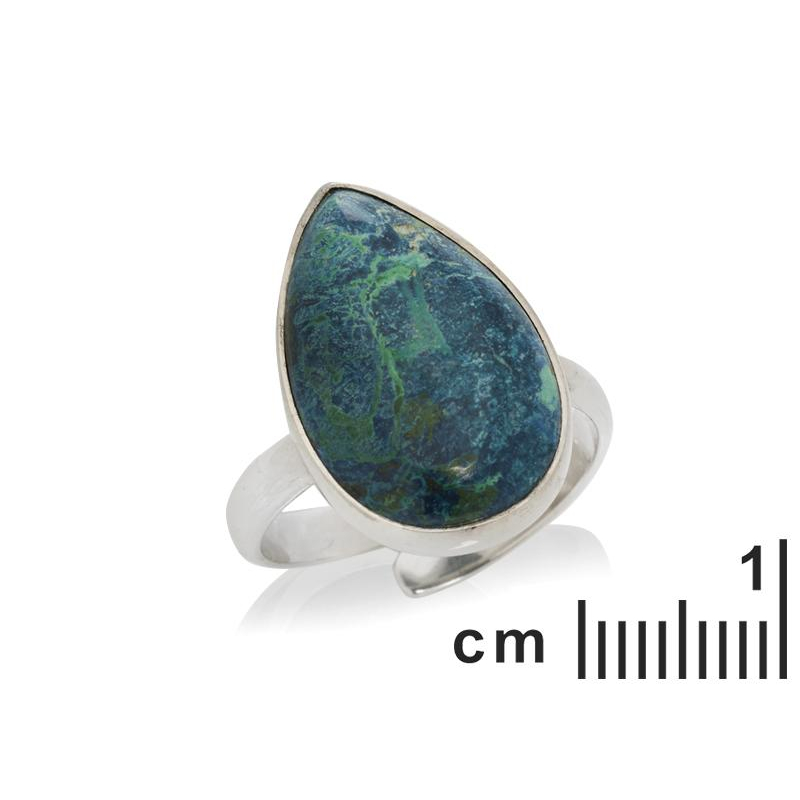 Anello Shattuckite Blu, Per Portare Con Te Un Intenzione — foto 2