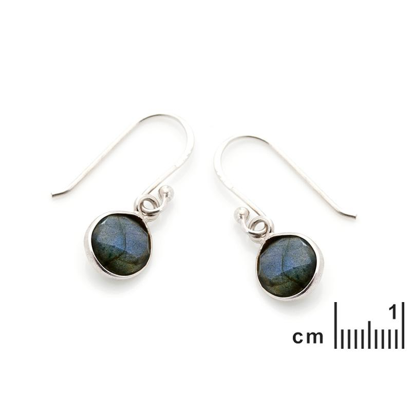 Orecchini multicolore labradorite, per evocare le tue radici naturale — foto 2