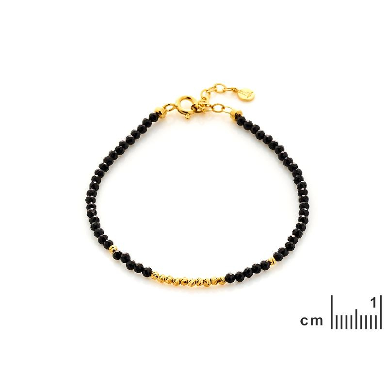 Bracciale spinello nero, per portare la forza — foto 2