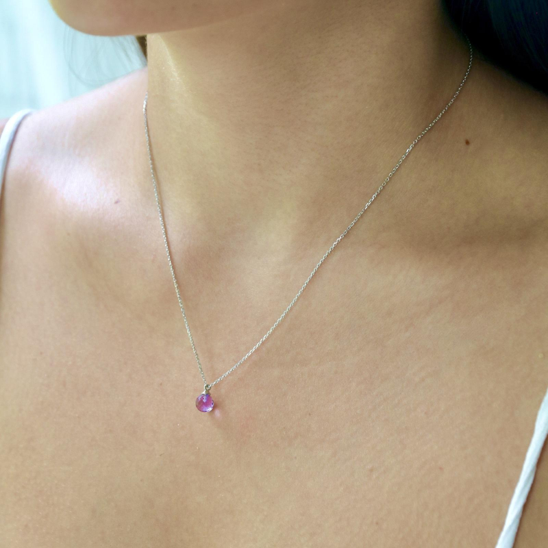 Collana ametista viola, per portare calma — foto 3