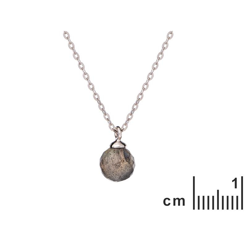 Collana Labradorite Multicolore, Per Portare la Luminescenza Interna — foto 2