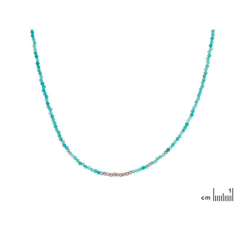 Collana amazzonite blu, per evocare l'oceano — foto 2