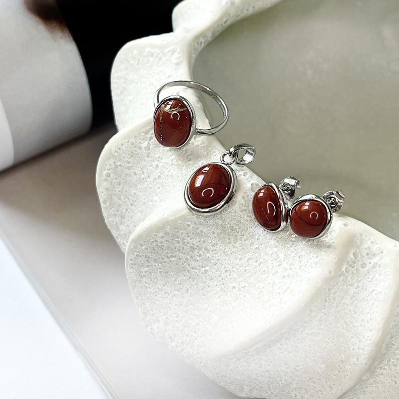 Anello diaspro rosso, per portare con te un'intenzione — foto 3
