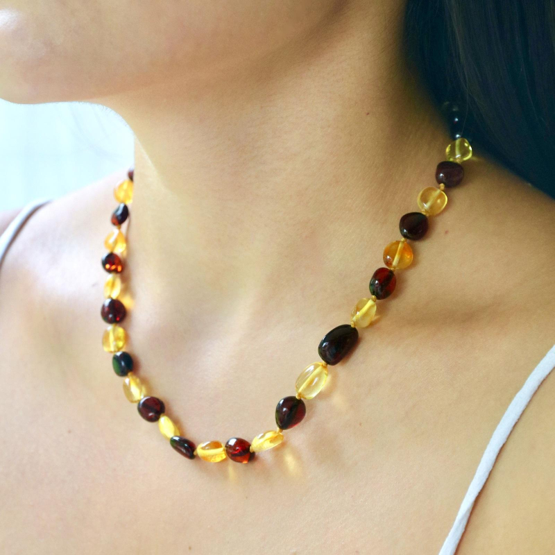 Collana ambra multicolore, per custodire i tuoi ricordi — foto 3