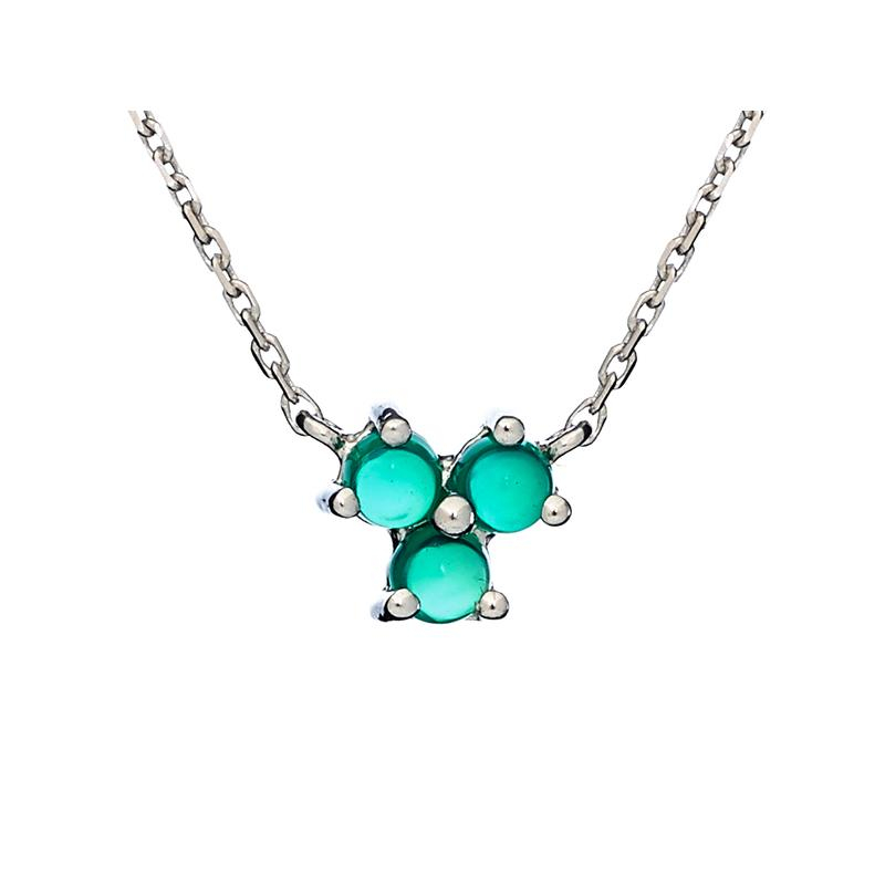 Collana Onice Verde, Per Portare Con Te Un'intenzione — foto 1