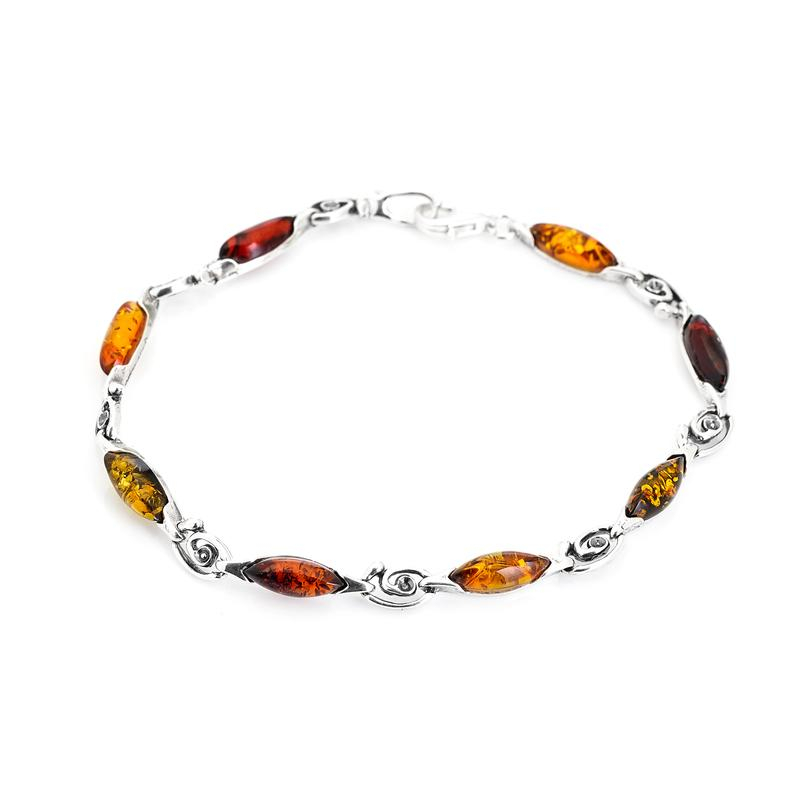 Bracciale ambra multicolore, per raccontare la tua storia — foto 1
