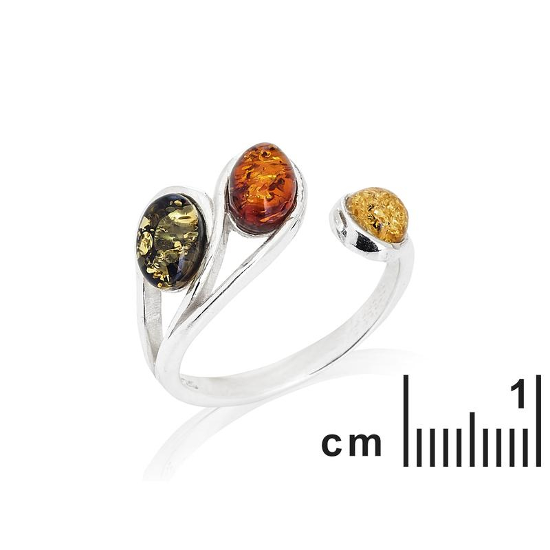 Anello ambra multicolore, per racchiudere i tuoi momenti — foto 2
