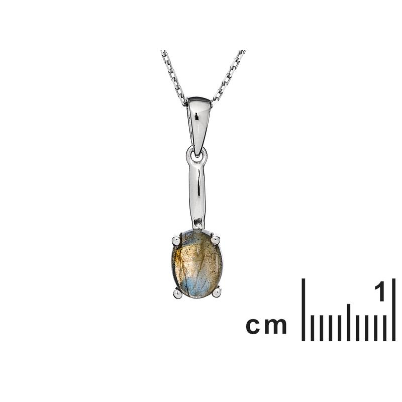 Ciondolo labradorite, per un tocco di luce — foto 2