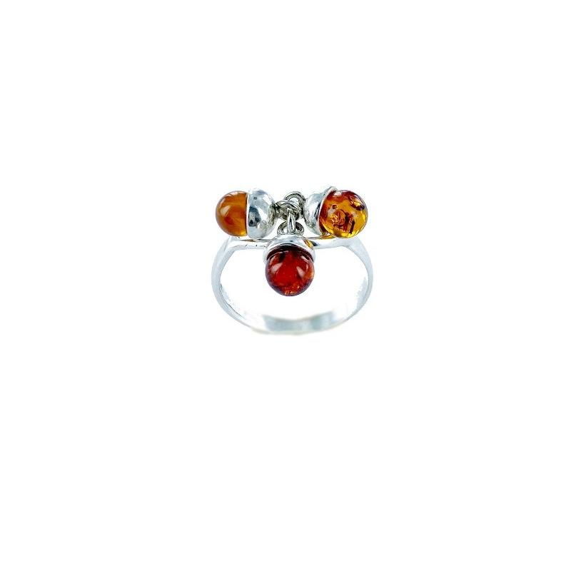 Anello ambra cognac, per evocare ricordi marini — foto 1