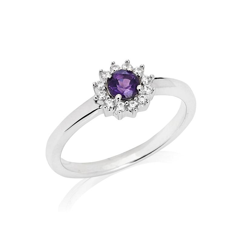 Anello ametista, per portare l'essenza del giorno — foto 1