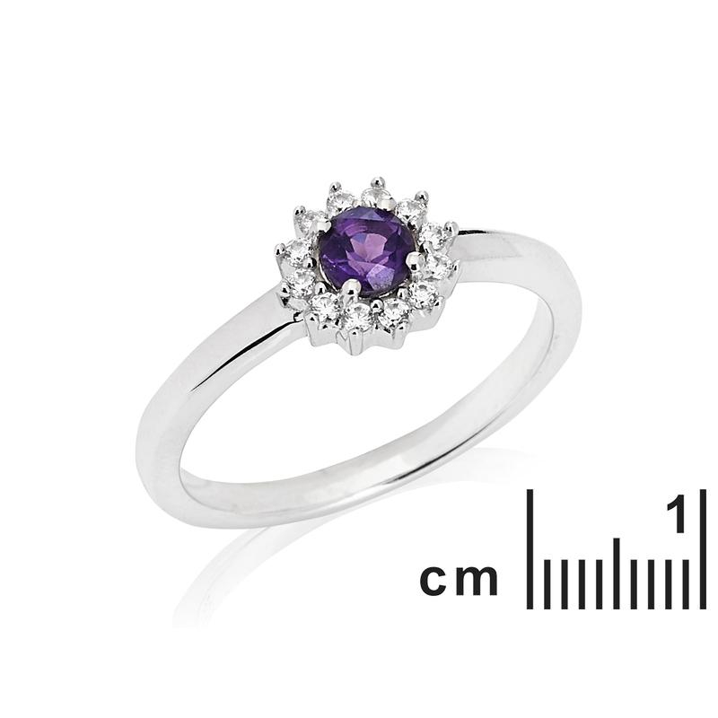 Anello ametista, per portare l'essenza del giorno — foto 2