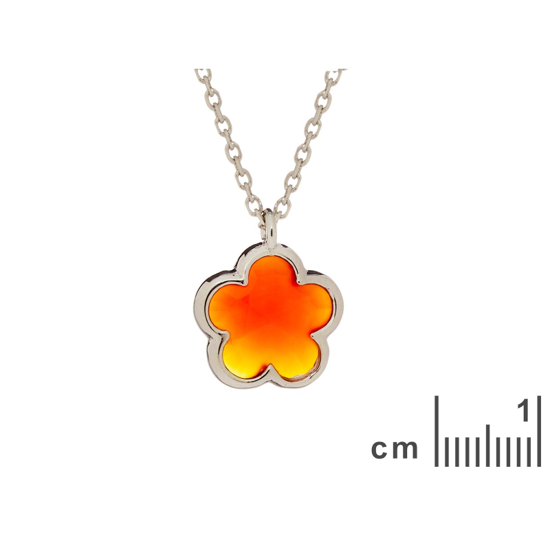 Collana Clover 5, Onice rosata per portare con te un'intenzione — foto 2