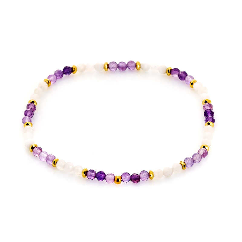 Bracciale ametista multicolore, gioire ogni giorno — foto 1