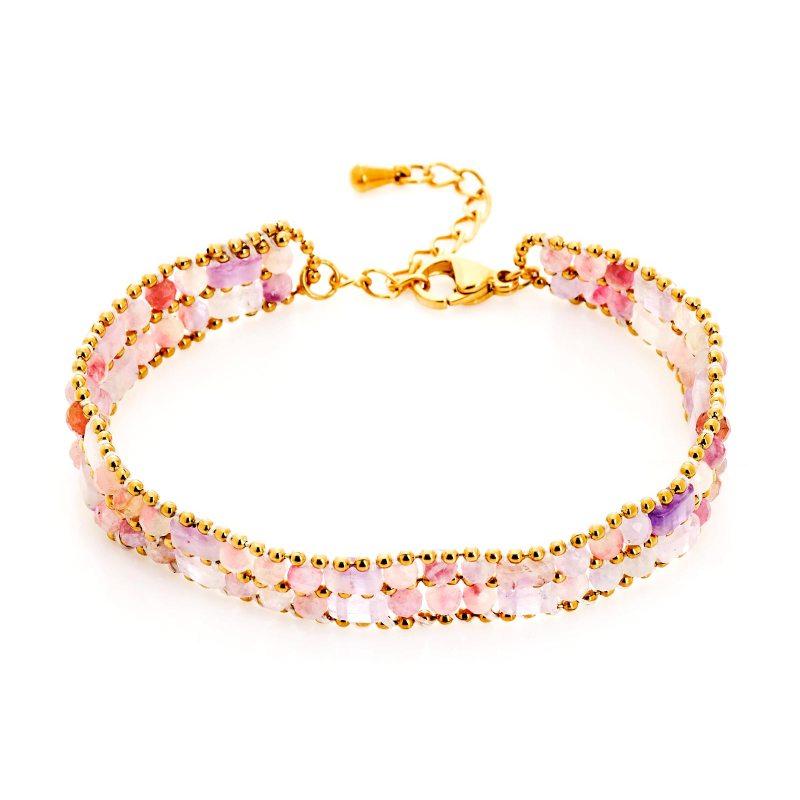 Bracciale tormalina multicolore, per evocare l'essenza della natura — foto 1