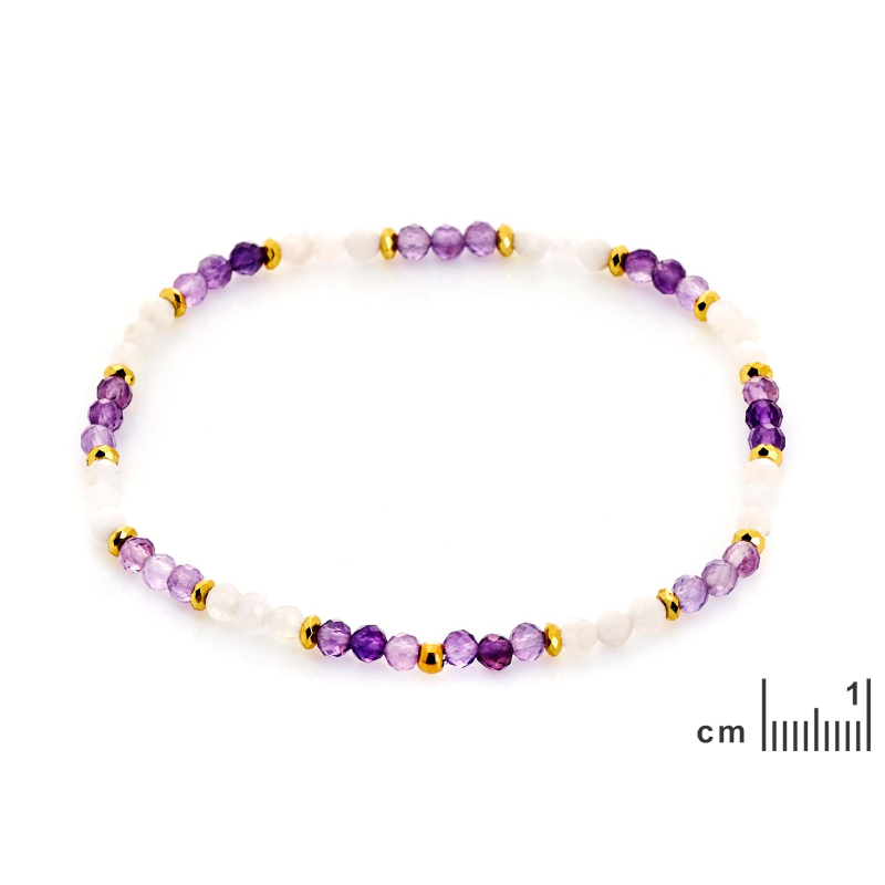 Bracciale ametista multicolore, gioire ogni giorno — foto 2