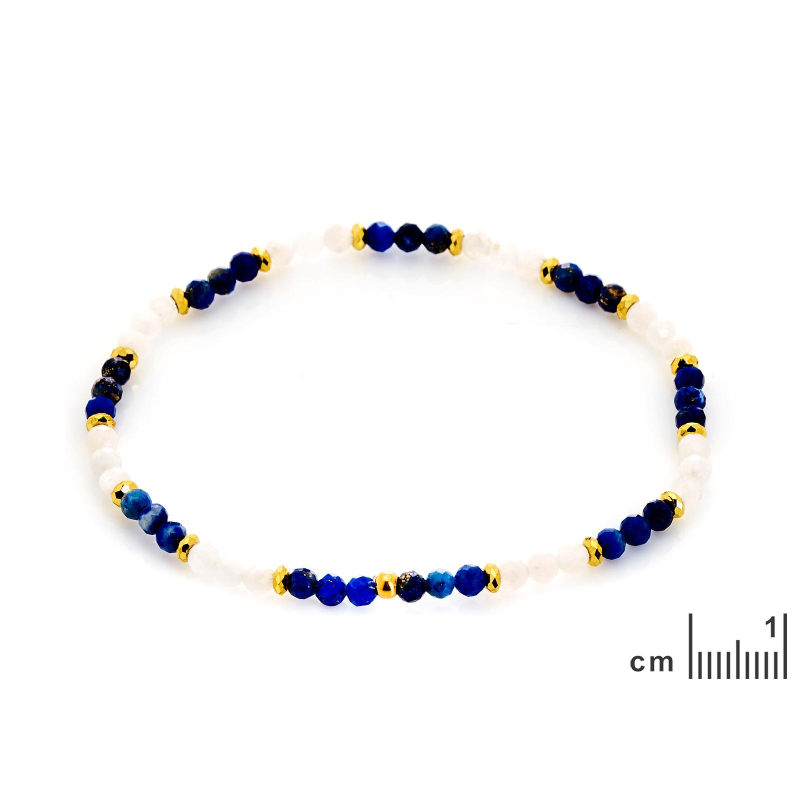 Bracciale lapislazzuli multicolore, per evocare l'eterna bellezza — foto 1